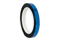 Blue Metalized Polyester Tape 0.5" x 72 Yards- CS Hyde Co.